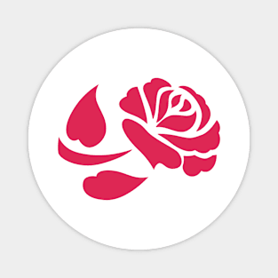 G1 June Rose symbol Magnet